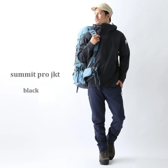 新品タグ付 カリマー Karrimor　サミット プロ ジャケット(summit pro jacket)　ブラック 　サイズL　定価67,000円　特価