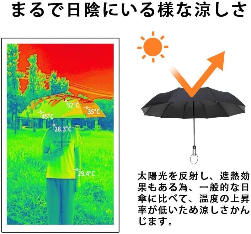 折りたたみ傘晴雨兼用折り畳み傘梅雨対策収納ポーチブルー日本代购,买对网