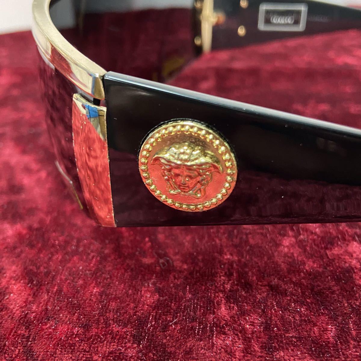  rare VERSACH Versace Tribute mete.-sa mode sunglasses 