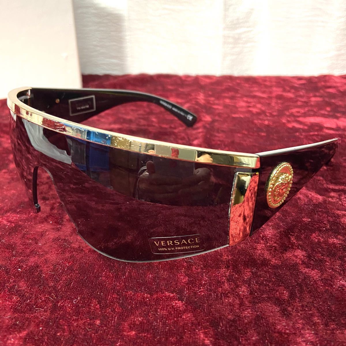  rare VERSACH Versace Tribute mete.-sa mode sunglasses 