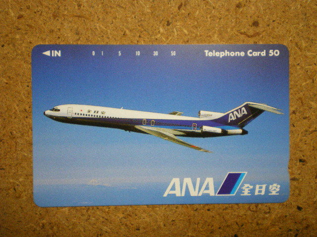 hiko・航空 330-25725　全日空　ANA　富士山　テレカ_画像1