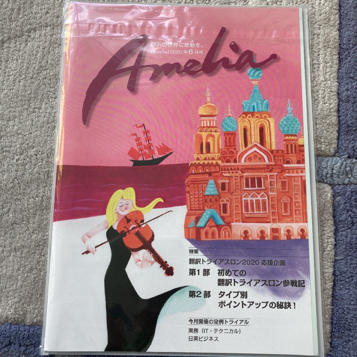 翻訳情報誌 「Amelia（アメリア）」計6冊