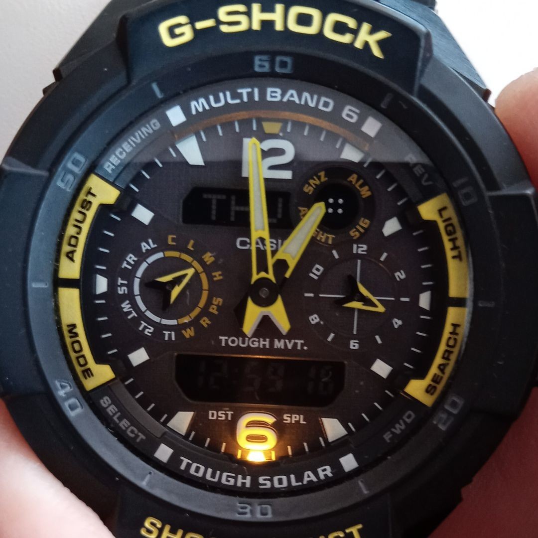 良品【電波ソーラー】G-SHOCK「GW-3500B」スカイコックピット 良品【電波ソーラー】G-SHOCK「GW-3500B」スカイコックピット