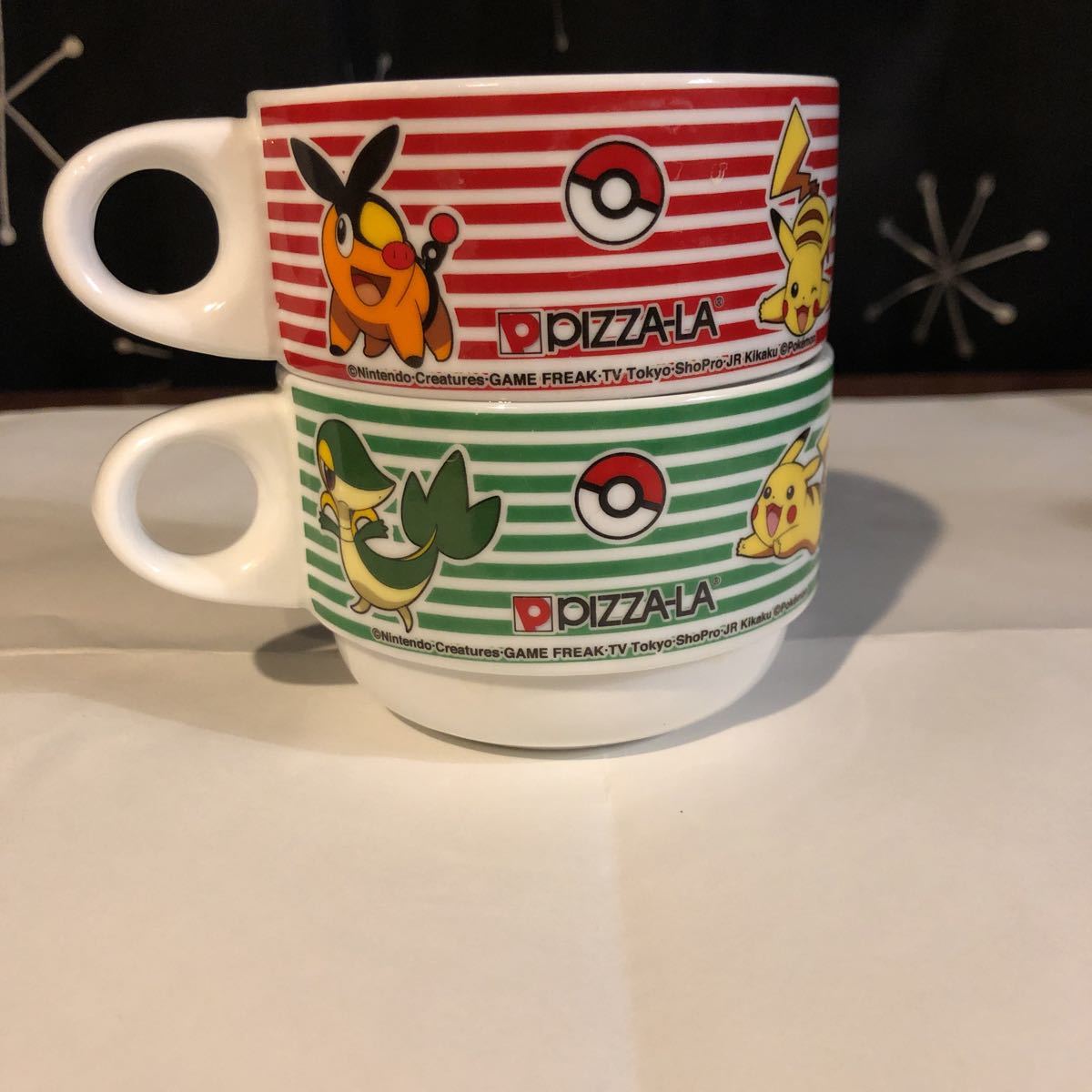 ポケモンセンター 限定品 ピカチュウ ポケモンマグカップ ペア