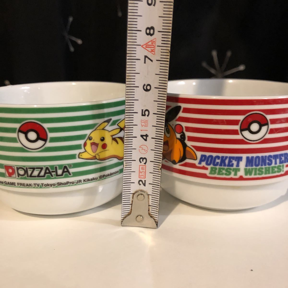 ポケモン ピザーラ コラボ商品 マグカップ ペアCOLLECTION ピカチュウ 中古品