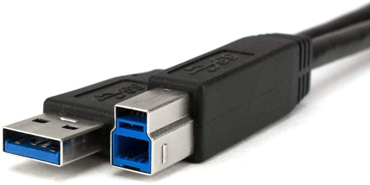 2120087■未使用品■HOTRON高周波ノイズ消し高性能USB 3 タイプB オスからタイプA オスケーブル1.8M (6フィート) HP部品番号: 917468-001_画像2