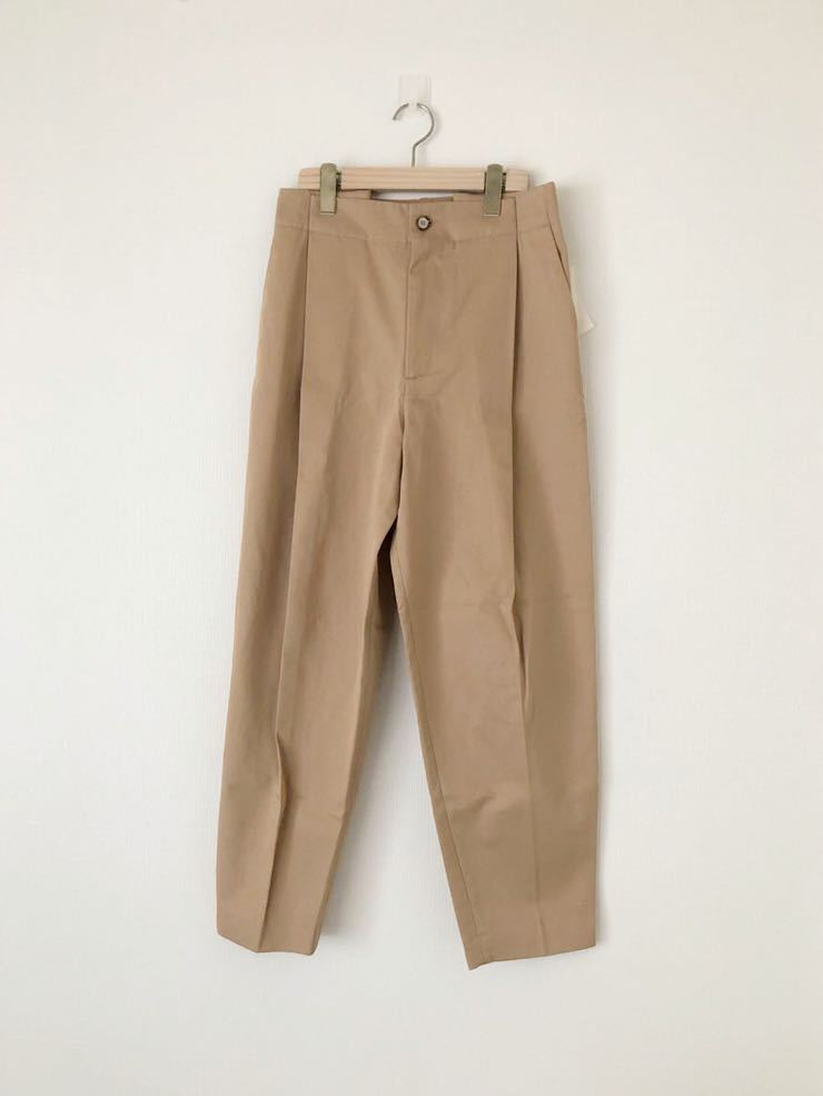 BARENA VENEZIA バレナ ヴェネツィア cotton tuck PANTS テーパードパンツ チノパン