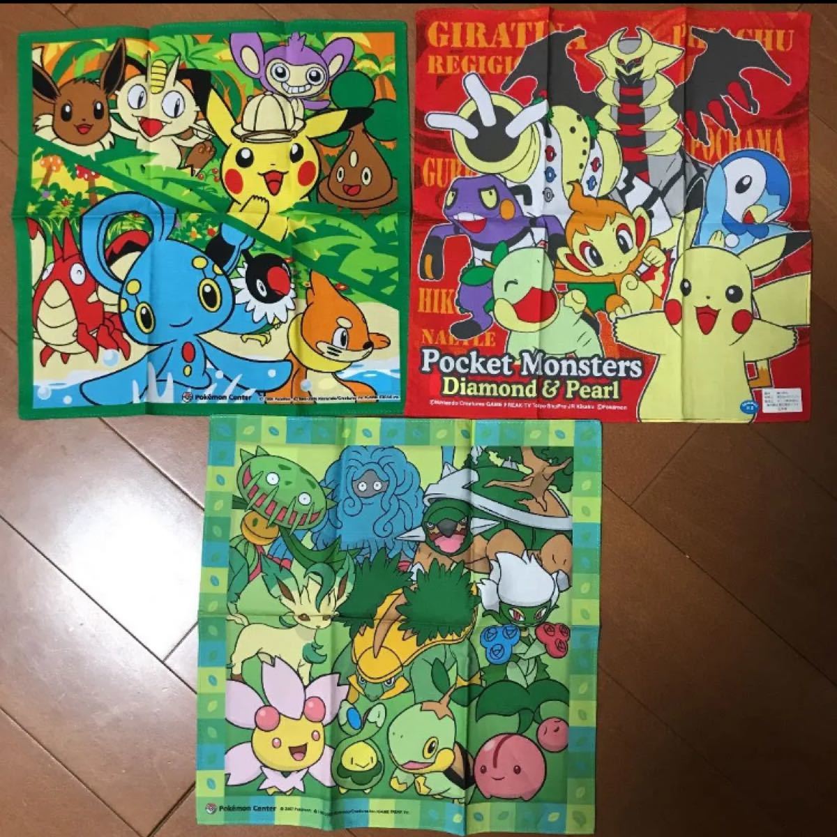 Paypayフリマ ポケモン ハンカチ 3枚セット Paypayフリマ ポケモン ハンカチ 3枚セット