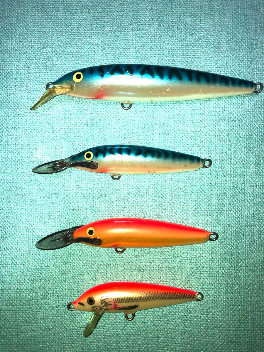 Paypayフリマ Rapara ラパラ シーバス ミノー 4本セット 110 75 75 65mm実測 Paypayフリマ Rapara ラパラ シーバス ミノー 4本セット 110 75 75 65mm実測
