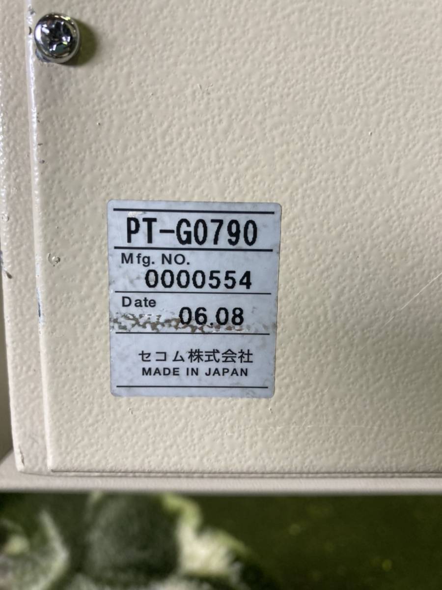 N511 SECOMse com сейф несгораемый сейф PT-G0790 б/у ширина 56.× глубина 53.× высота 72. ключ имеется рабочий товар система безопасности самовывоз Nara / сырой пешка 