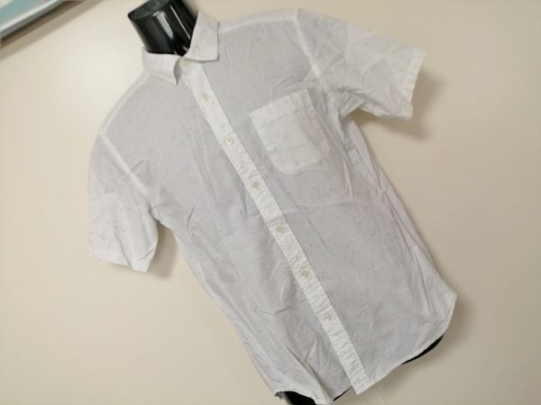 kkaa736 # B:MING LIFE STORE by BEAMS # Beams shirt tops short sleeves nep white eggshell white S