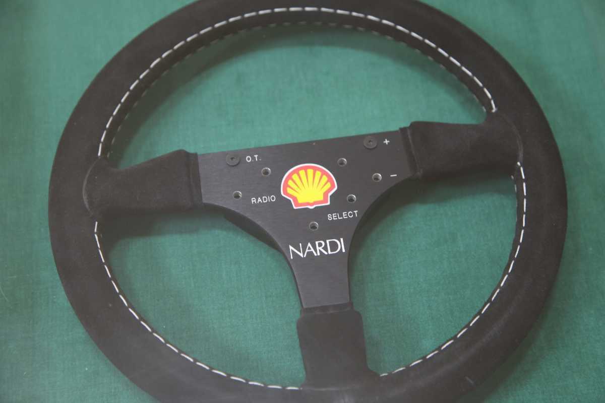 NARDI製限定品 ナルディ アイルトン・セナ F1 レプリカ ステアリング ワールドチャンピオン記念 額縁 マルボロ マクラーレン ホンダ シェル_画像1