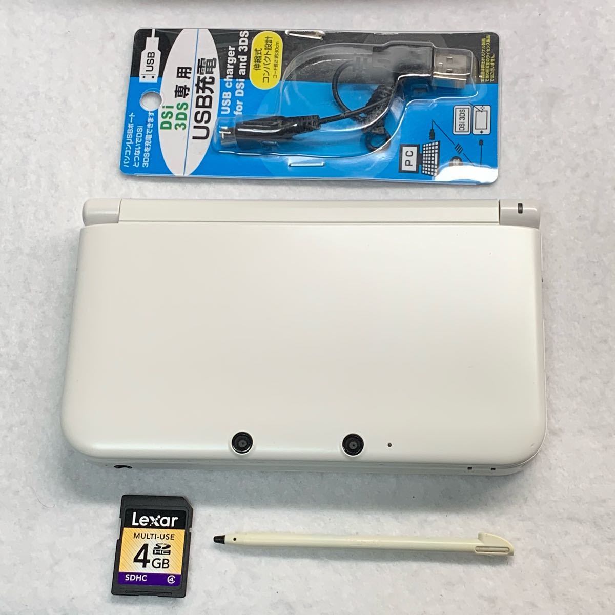 Paypayフリマ ニンテンドー 3ds Ll ホワイト 本体 タッチペン 充電器 Sdカード セット 6407 Paypayフリマ ニンテンドー 3ds Ll ホワイト 本体 タッチペン 充電器 Sdカード セット 6407