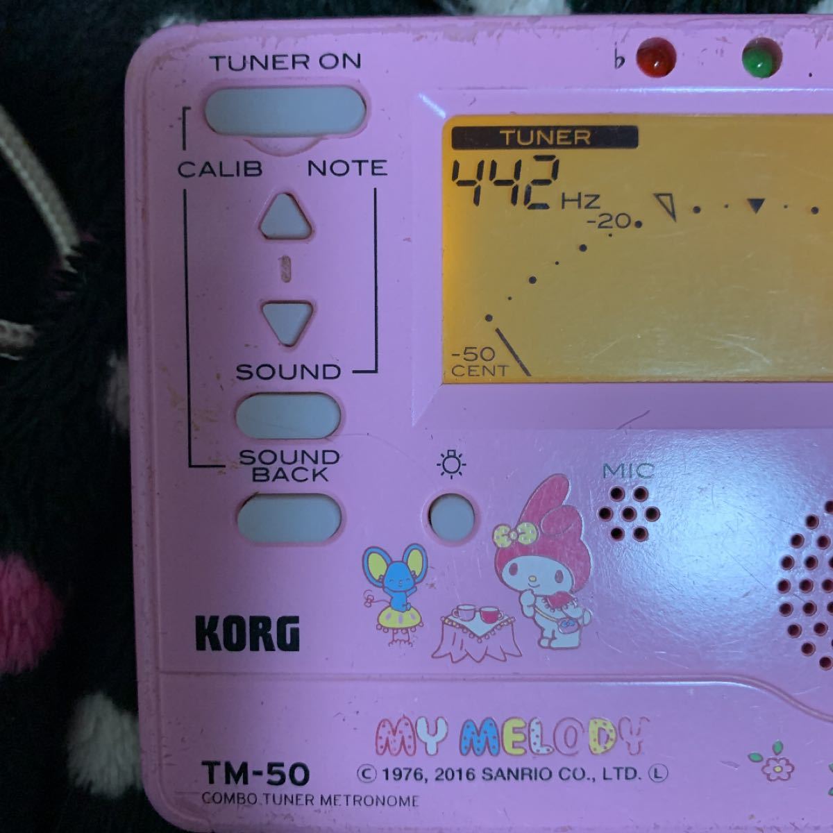 Paypayフリマ Korg のチューナー メトロノーム Tm 50 マイメロちゃんモデル Paypayフリマ Korg のチューナー メトロノーム Tm 50 マイメロちゃんモデル