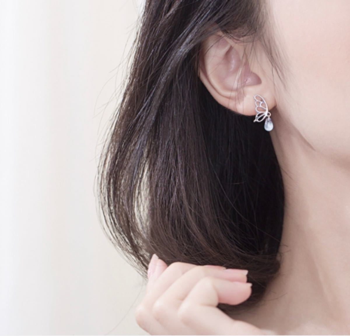 Paypayフリマ Silver 925 バタフライ ピアス 女の子大好きデザイン 可愛い フレッシュな雰囲気 プレゼントに最適 Paypayフリマ Silver 925 バタフライ ピアス 女の子大好きデザイン 可愛い フレッシュな雰囲気 プレゼントに最適