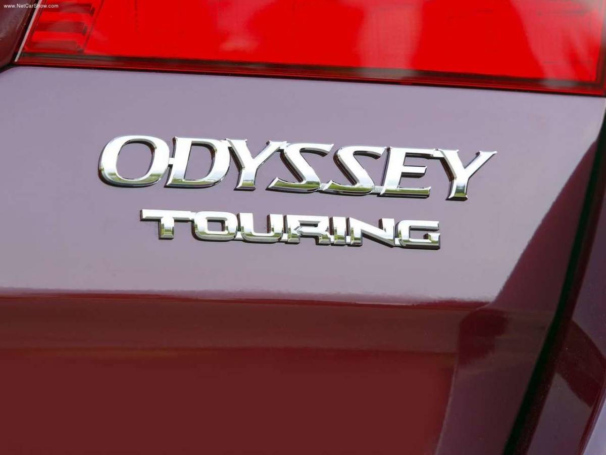 USホンダ純正 05-08 HONDA ODYSSEY オデッセイ TOURING ツーリング エンブレム USDM北米JDM RL3系 前期 中期_画像8