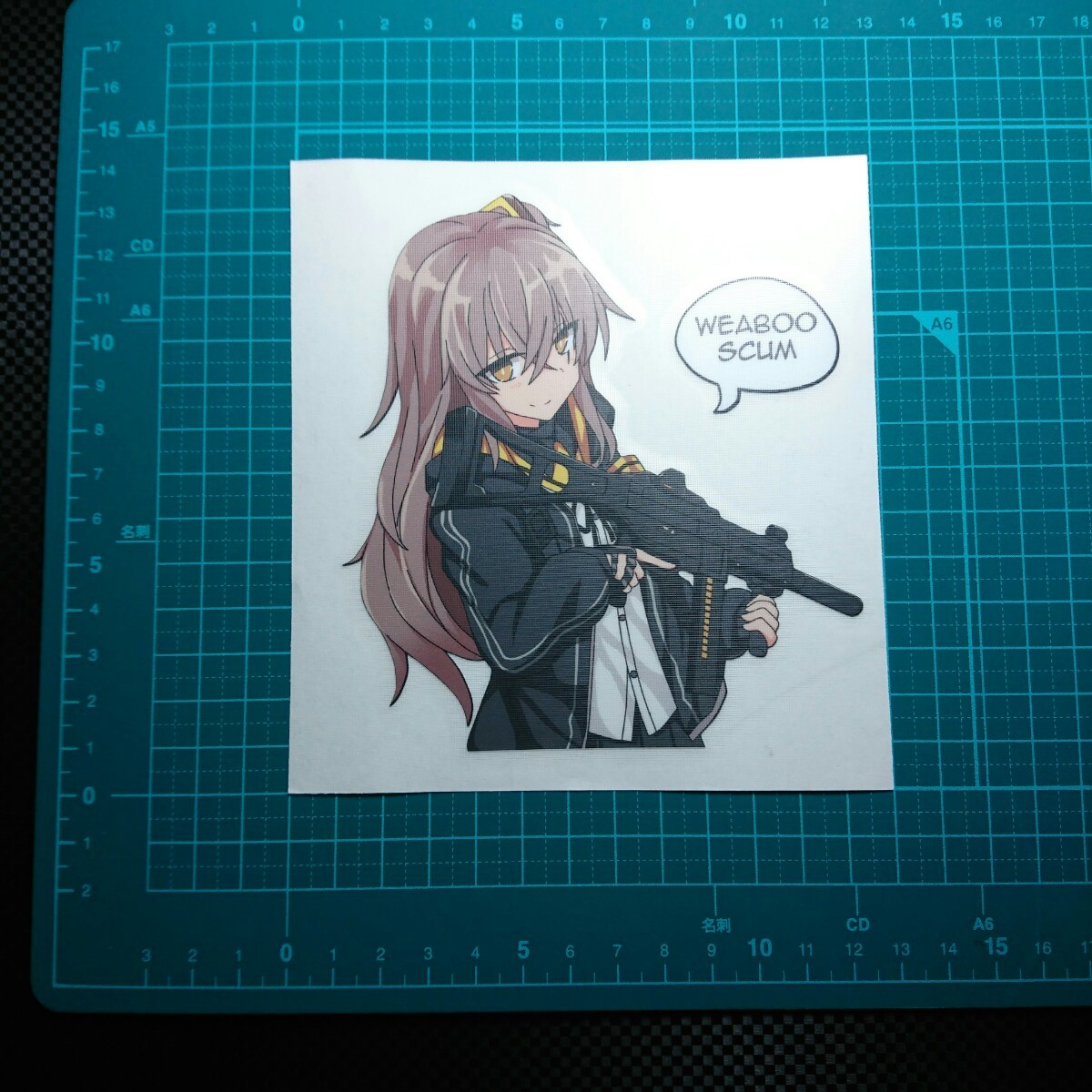 Paypayフリマ 防水ステッカー デカールシール 可愛いアニメ絵 イラスト ミリタリーガール 綺麗に剥がせる安心のビニール製 Paypayフリマ 防水ステッカー デカールシール 可愛いアニメ絵 イラスト ミリタリーガール 綺麗に剥がせる安心のビニール製
