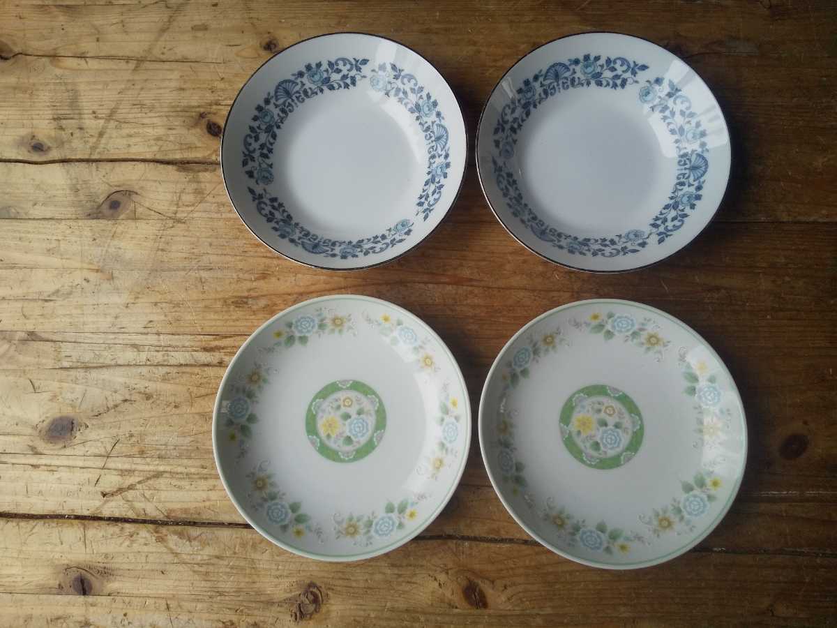 送料込み　未使用　陶器 Noritake ノリタケ 小皿　２ｘ２