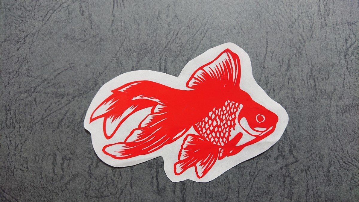 Paypayフリマ 金魚 ステッカー Paypayフリマ 金魚 ステッカー