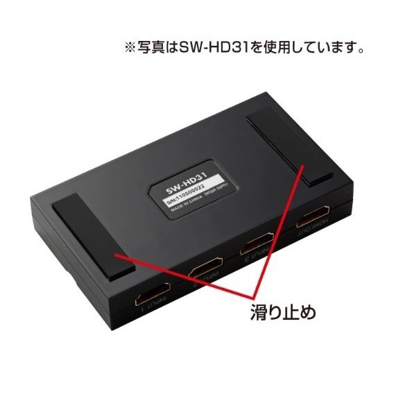 サンワサプライ HDMI 切替器 2入力:1出力 SW-HD21 自動切替 HDMIセレクター