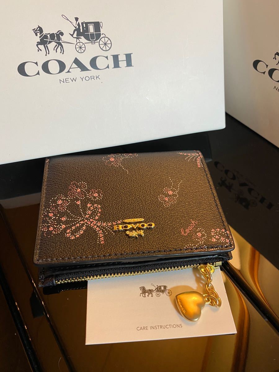 【COACH 】コーチ 二つ折り財布　コインケース カードケース　小銭入れ
