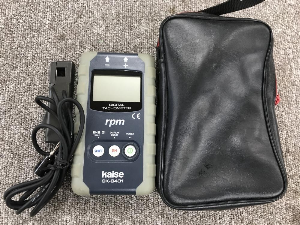005▽おすすめ商品▽KAISE デジタル回転計 SK-8401 ※通電のみ確認