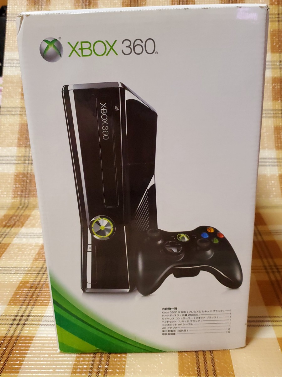 【極美品】Xbox 360 250GB 本体  ブラック