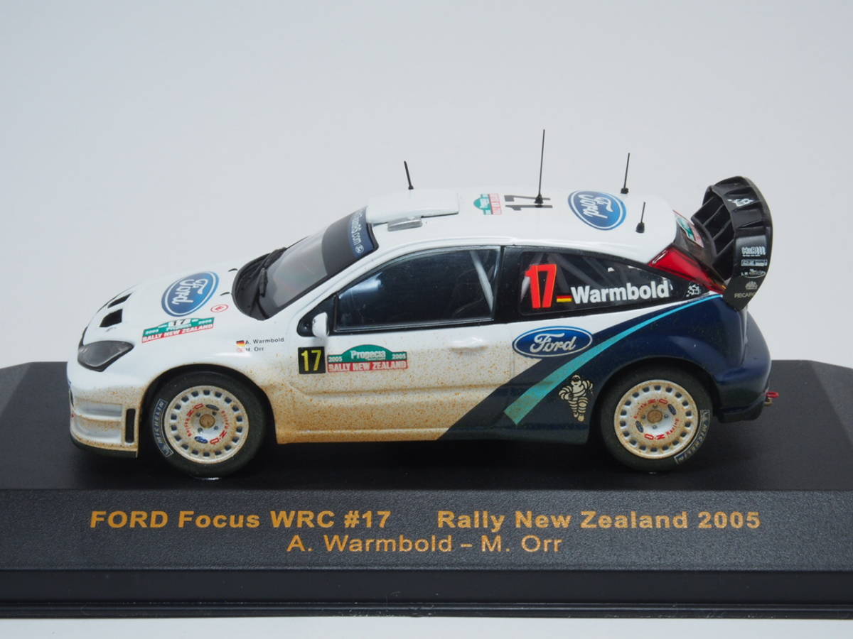 海外限定】 car diecast wrc モデルカー n24 rally model focus 07 ホビー scale 143 ixo