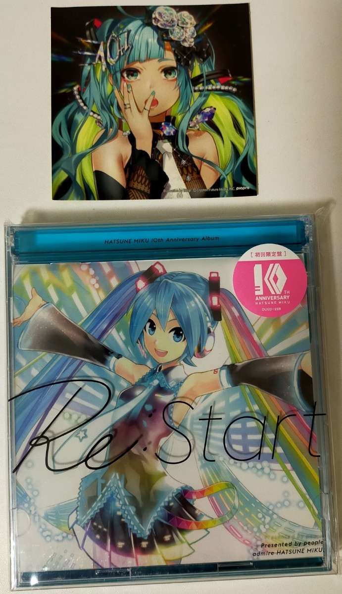 Amazon 限定 HATSUNE MIKU 10th Anniversary Album Re Start 初回限定