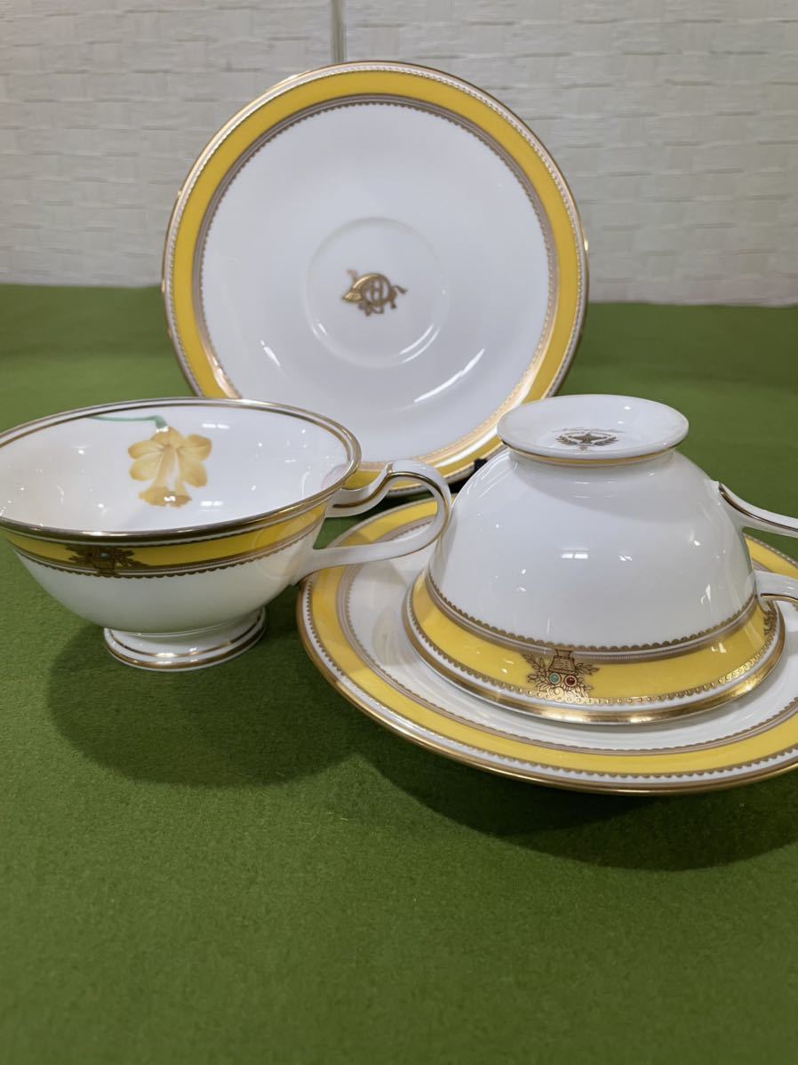 本格派ま！ CHINA BONE 2客セット カップ&ソーサー ノリタケ Noritake