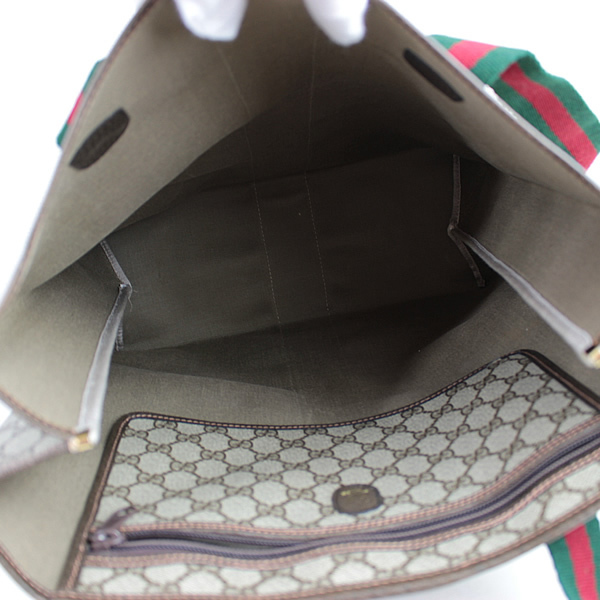 グッチ トートバッグ ハンドバッグ GUCCI GG柄 PVC 美品 o152