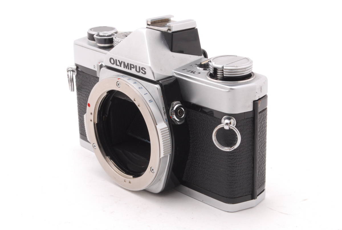 良品】【完動品】OLYMPUS OM-1 MD シルバー ボディ シャッター 良品】【完動品】OLYMPUS OM-1 MD シルバー ボディ シャッター