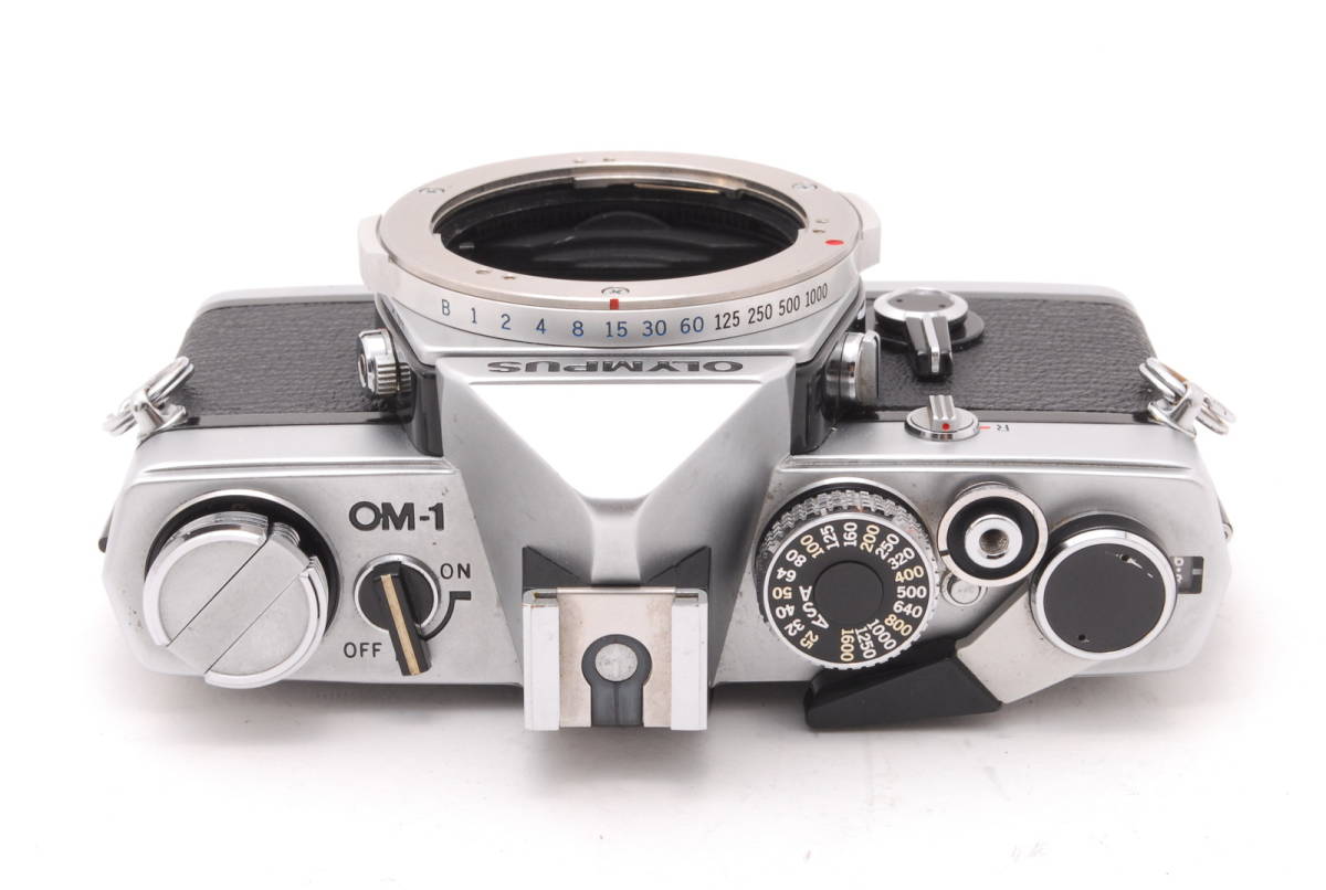 良品】【完動品】OLYMPUS OM-1 MD シルバー ボディ シャッター 良品】【完動品】OLYMPUS OM-1 MD シルバー ボディ シャッター