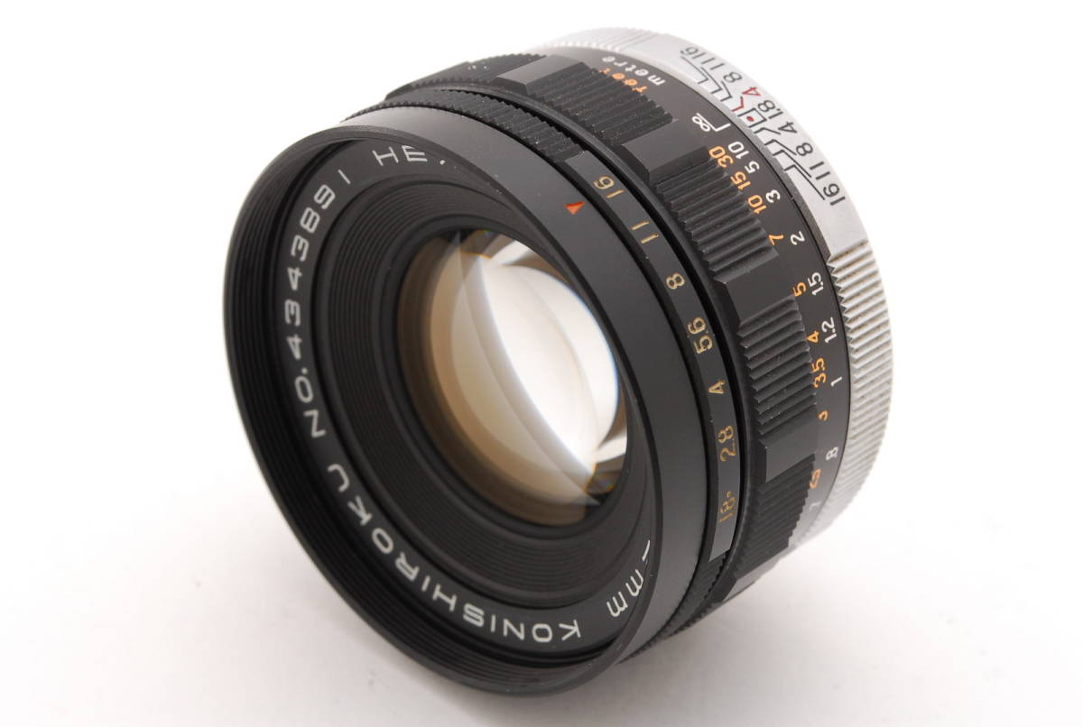 値引きする 52mm HEXANON 小西六 KONISHIROKU f1.8 動作も写りもOKです