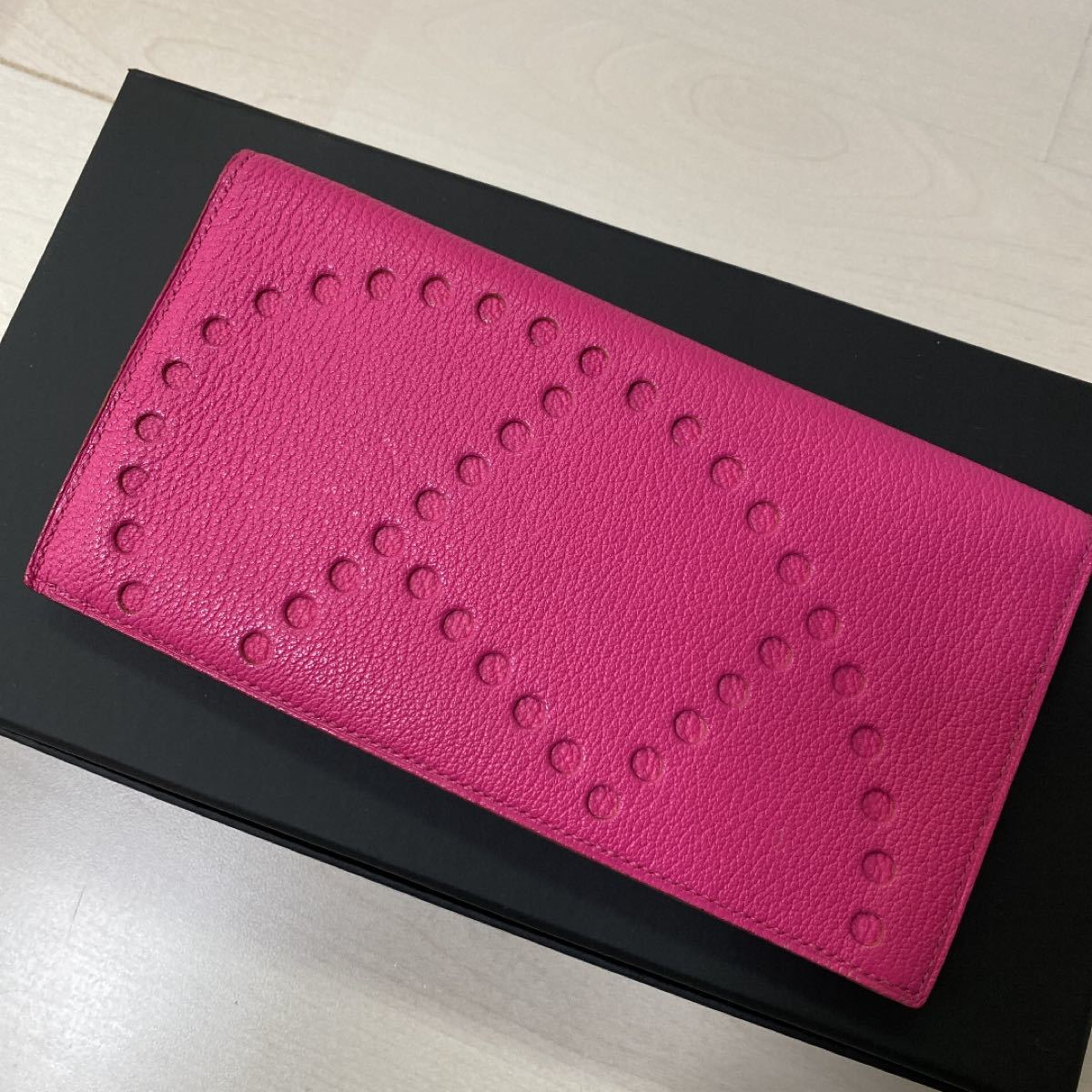 エルメス エブリン シェーブルロングウォレット 長財布(¥80,000