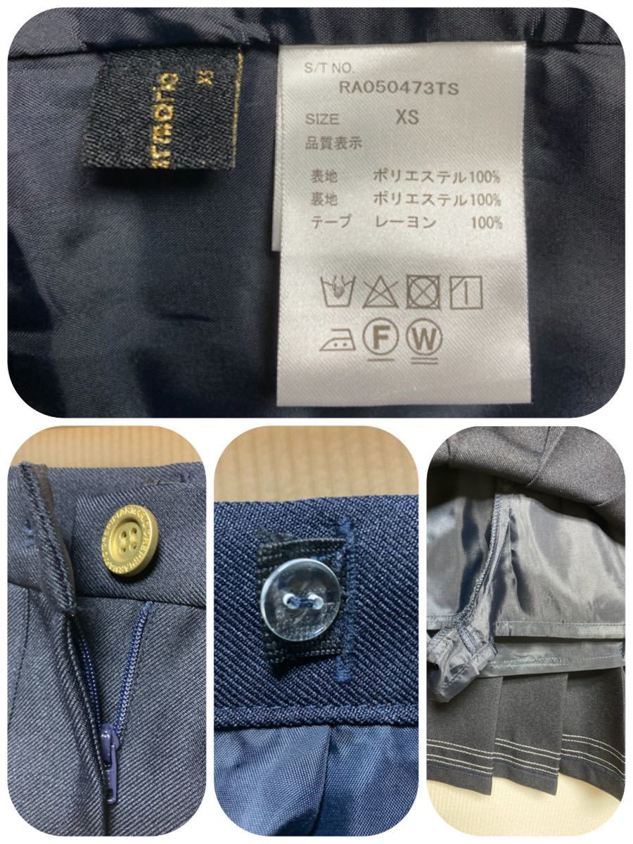 レピピアルマリオ 女の子 XS/140〜150 卒服 フォーマル セーラー スーツ セット レピピ