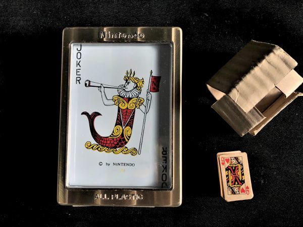 【蔵出し骨董小物集】 任天堂・初期トランプ極小 ヴィンテージ NINTENDO Early Playing cards Vintage L0205Fの画像8