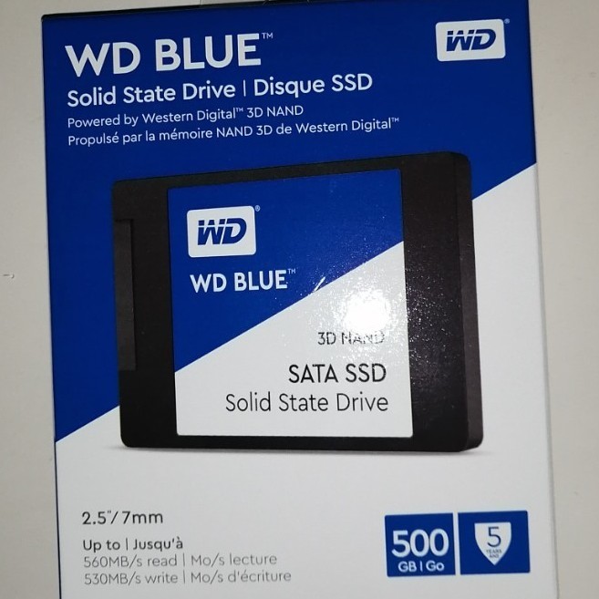 WD BLUE SATA SSD 500GB