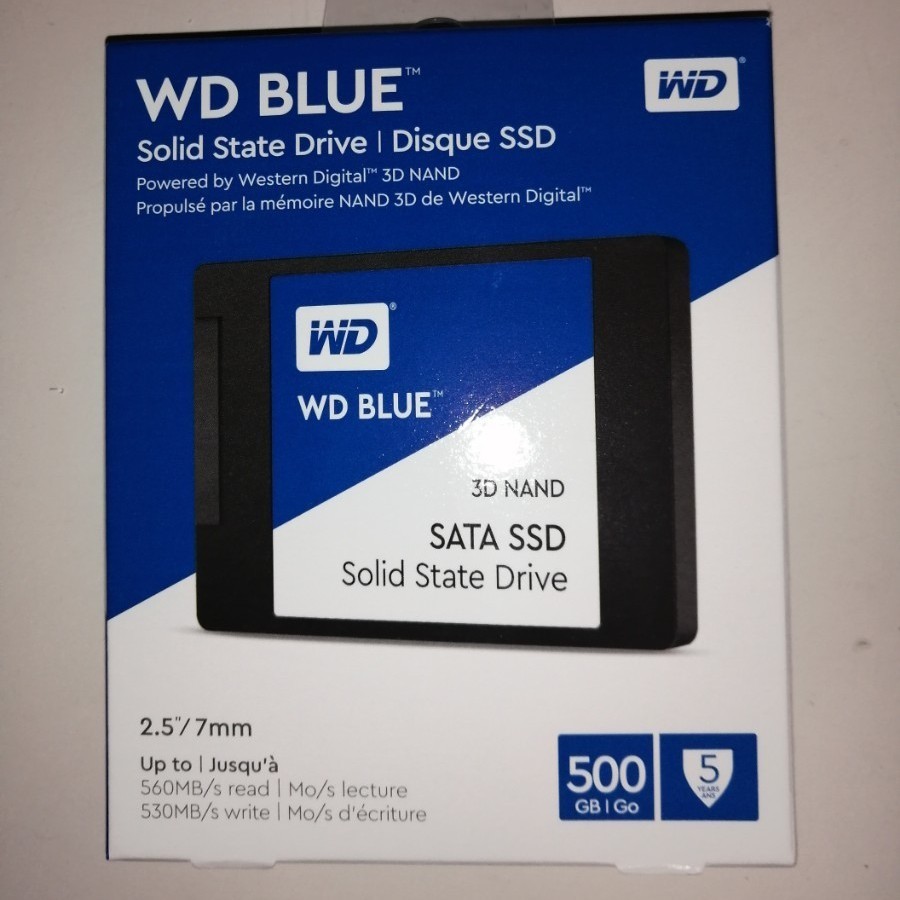 WD BLUE SATA SSD 500GB