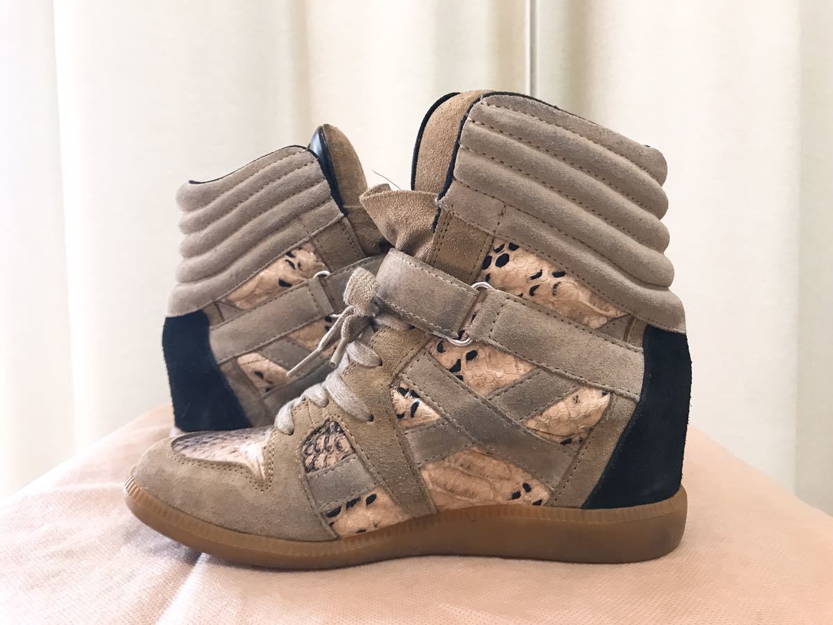 Paypayフリマ ザラ Zara ハイカットスニーカー パイソン柄 スエード 23cm Eu36サイズ Paypayフリマ ザラ Zara ハイカットスニーカー パイソン柄 スエード 23cm Eu36サイズ