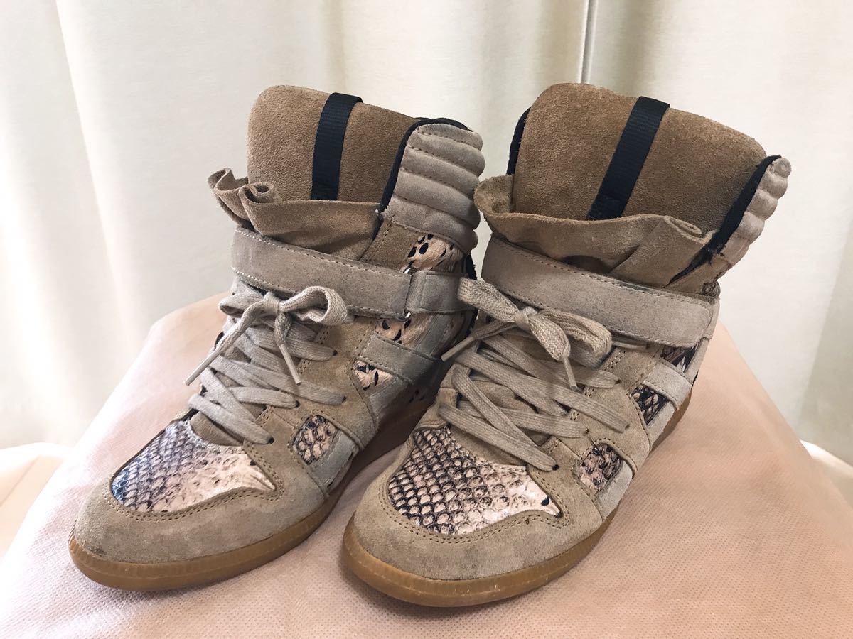 Paypayフリマ ザラ Zara ハイカットスニーカー パイソン柄 スエード 23cm Eu36サイズ Paypayフリマ ザラ Zara ハイカットスニーカー パイソン柄 スエード 23cm Eu36サイズ