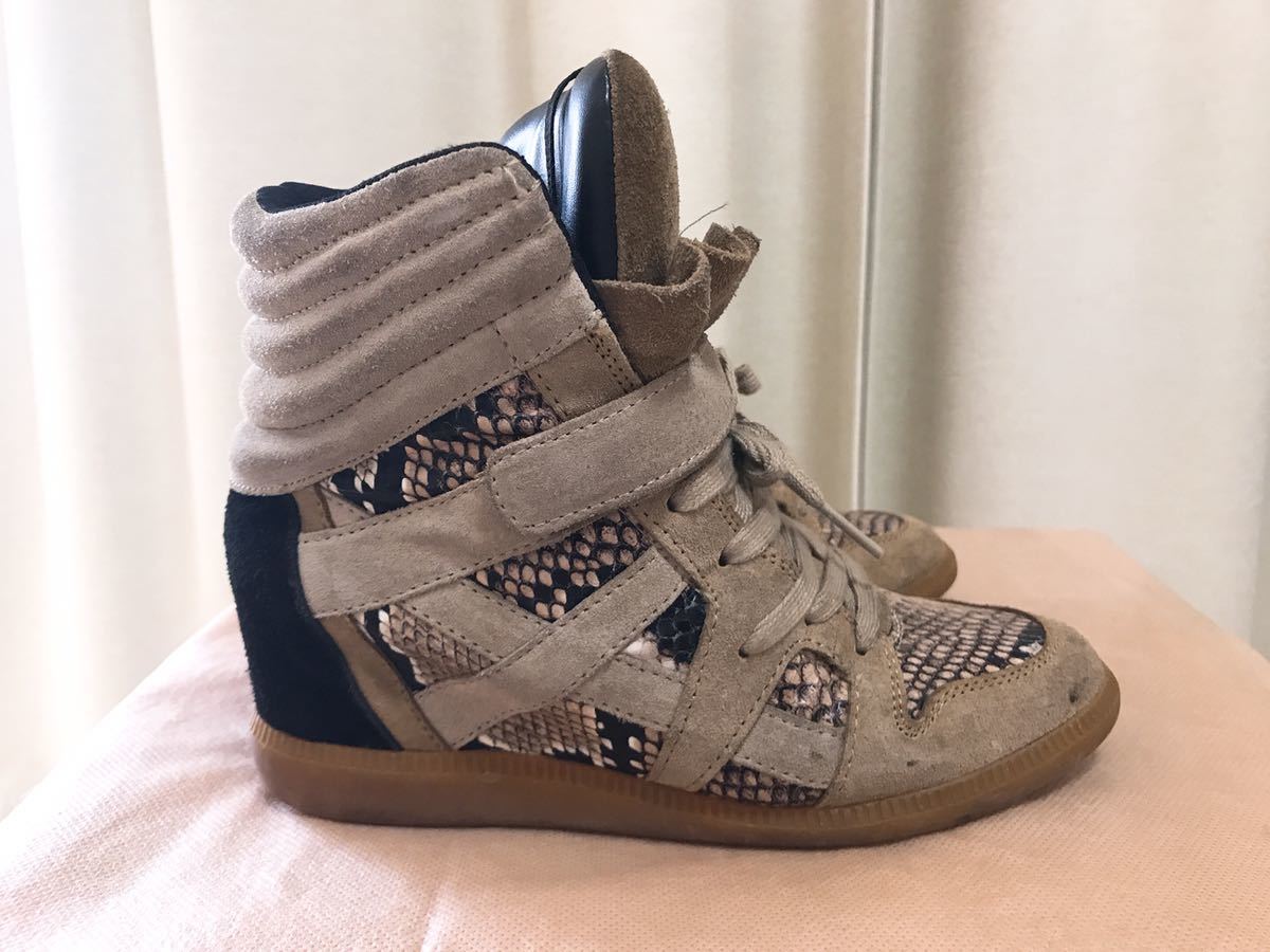 Paypayフリマ ザラ Zara ハイカットスニーカー パイソン柄 スエード 23cm Eu36サイズ Paypayフリマ ザラ Zara ハイカットスニーカー パイソン柄 スエード 23cm Eu36サイズ