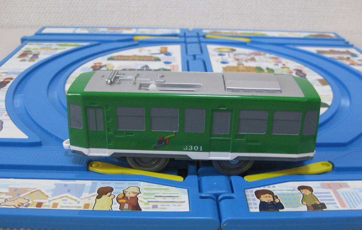 絶版品プラレール レールマップ『札幌市電3300形』 札幌市電 絶版品プラレール レールマップ『札幌市電3300形』 札幌市電