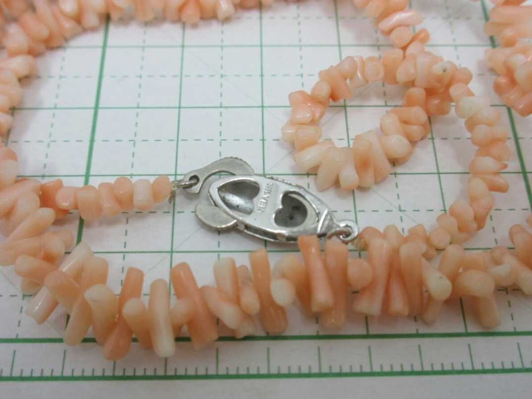 [TOP].. coral necklace 12.6g bracele loose netsuke x877.