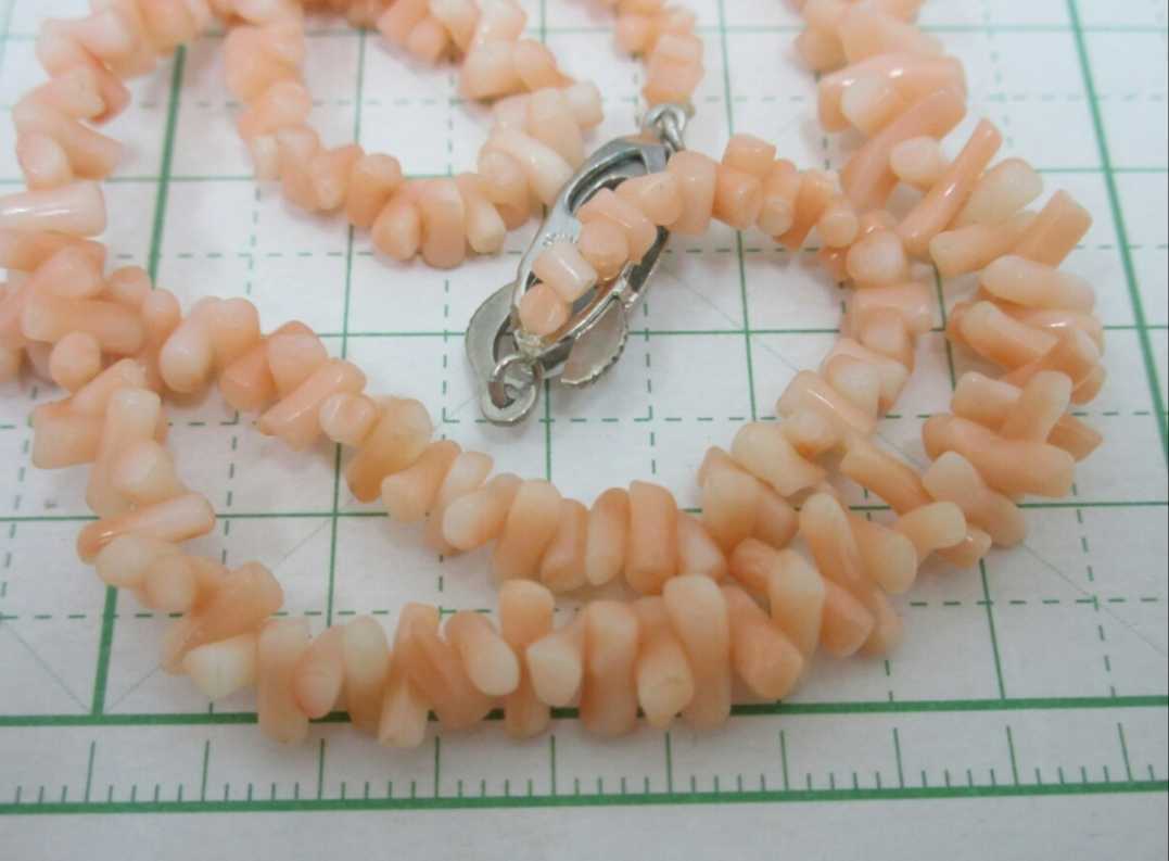 [TOP].. coral necklace 12.6g bracele loose netsuke x877.