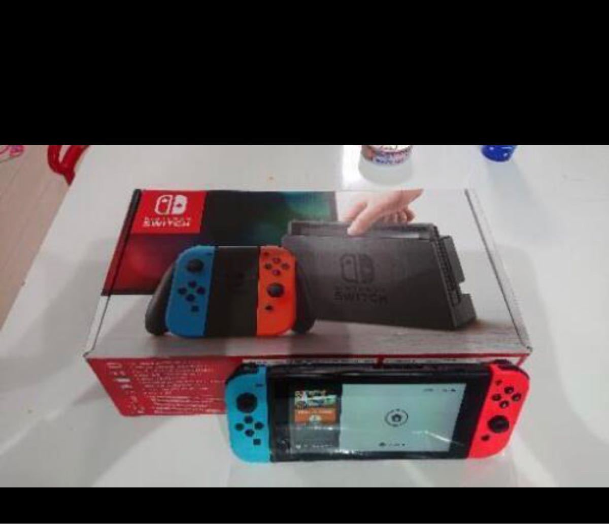 【即日発送】Nintendo Switch ネオンブルー ニンテンドースイッチ本体 旧型 付属品完備 