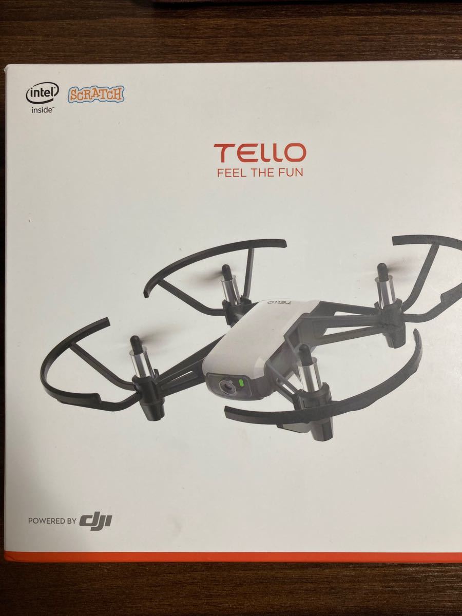 <最終値下げ>DJI tello トイドローン カメラ付＋専用ケース　(新品未使用) 