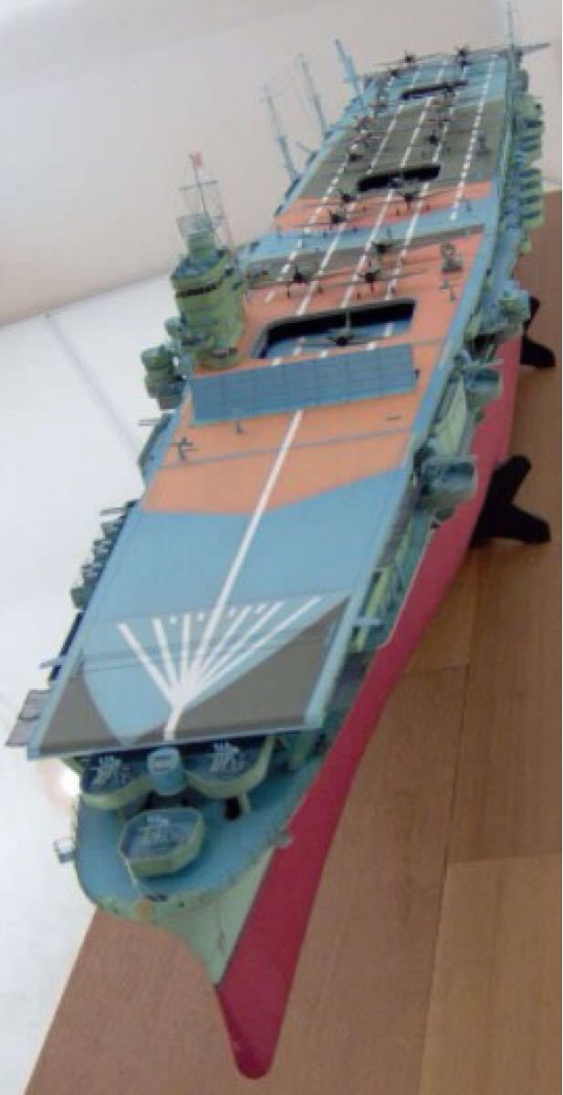 新品大迫力】ペーパークラフト 日本海軍空母 瑞鶴 日本海軍 新品大迫力】ペーパークラフト 日本海軍空母 瑞鶴 日本海軍