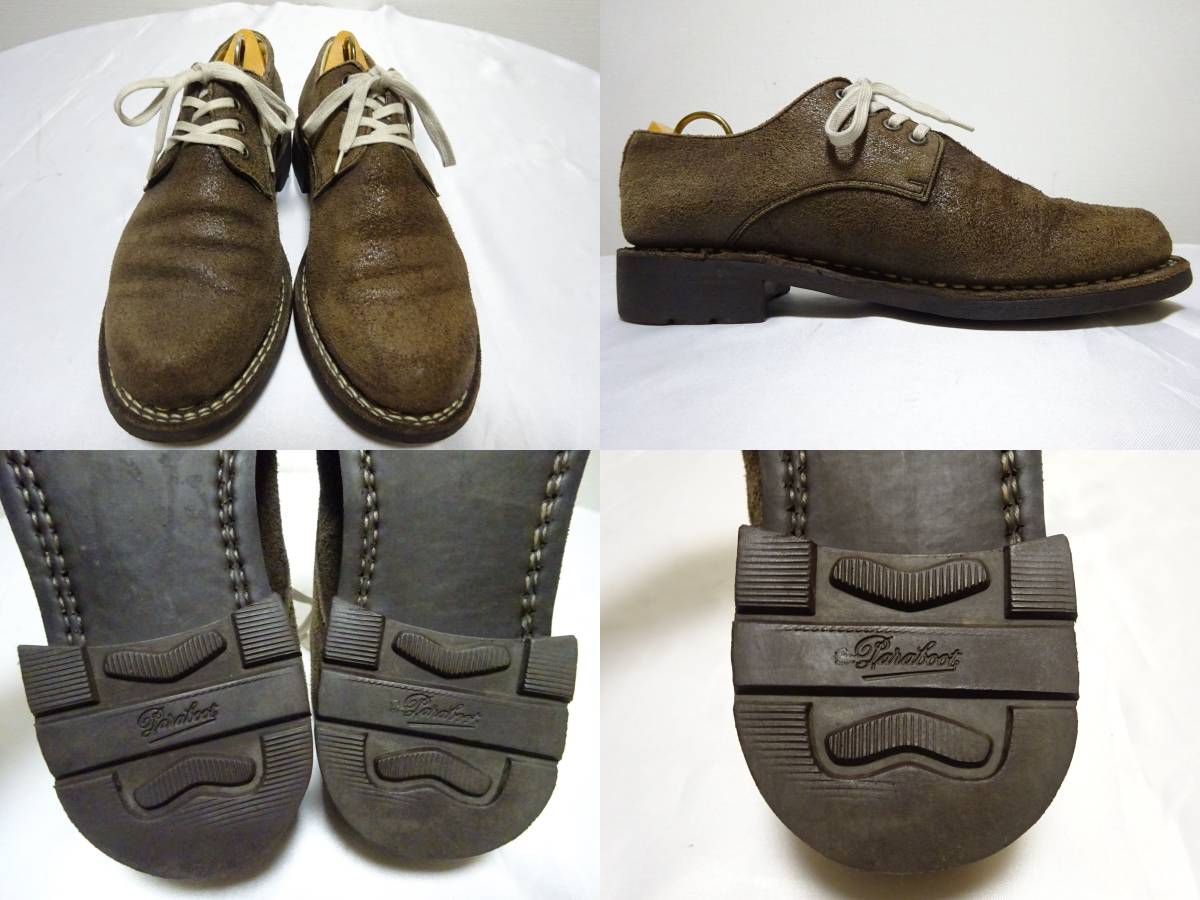 Paraboot×SOFIE D'HOORE パラブーツ×ソフィードール　プレーントゥダービーシューズ　レザーシューズ　レディース　3.5　22.5-23cm位　_画像7