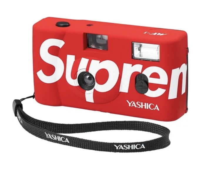 新品 即決 RED Supreme Yashica MF-1 Camera シュプリーム ヤシカ カメラ レッド 赤_画像1